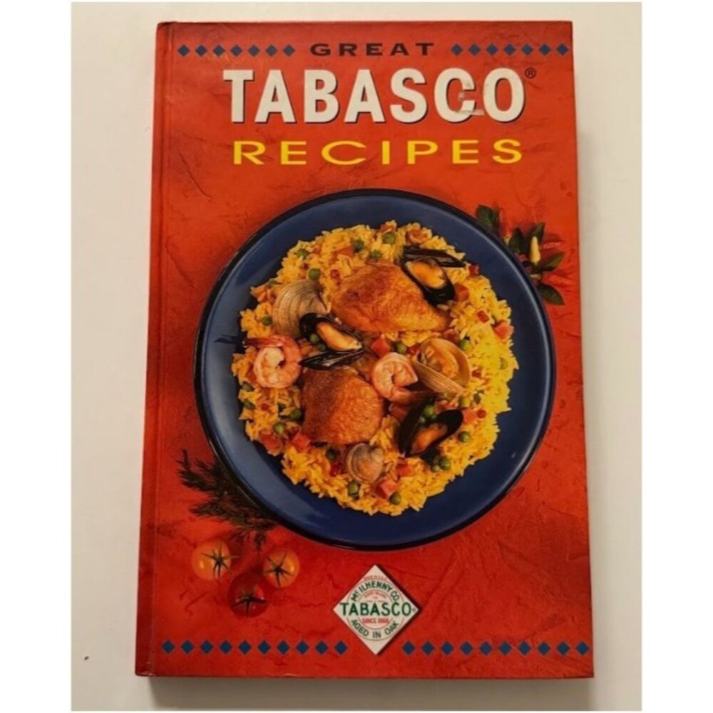 Great Tabasco Recipes Cookbook 192-Page Hardcover Pepper Sauce Recipes & History